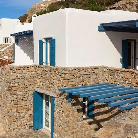 Excellent Mykonos Psarrou Gamma 3 Bedrooms Stunning Sea Views Psarrou Villa