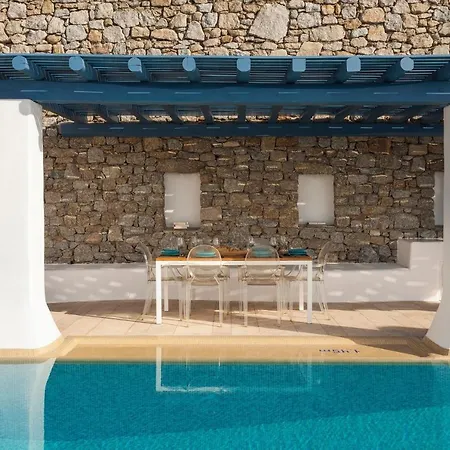 Villa Excellent Mykonos Psarrou Gamma 3 Bedrooms Stunning Sea Views Psarrou *