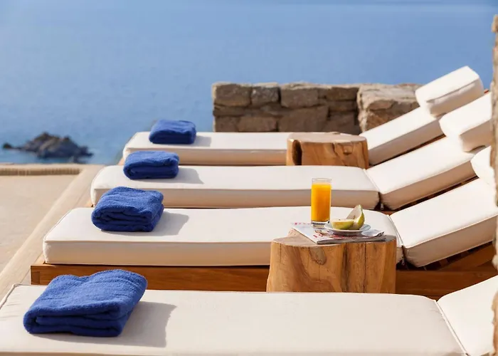 Excellent Mykonos Gamma 3 Bedrooms Stunning Sea Views ヴィラ *