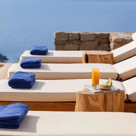 Excellent Mykonos Gamma 3 Bedrooms Stunning Sea Views ヴィラ *